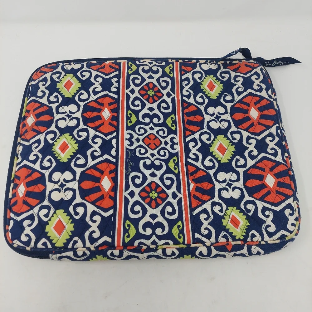 Vera Bradley Sun Valley Laptop Tablet Sleeve Protective Padded Carrying Case